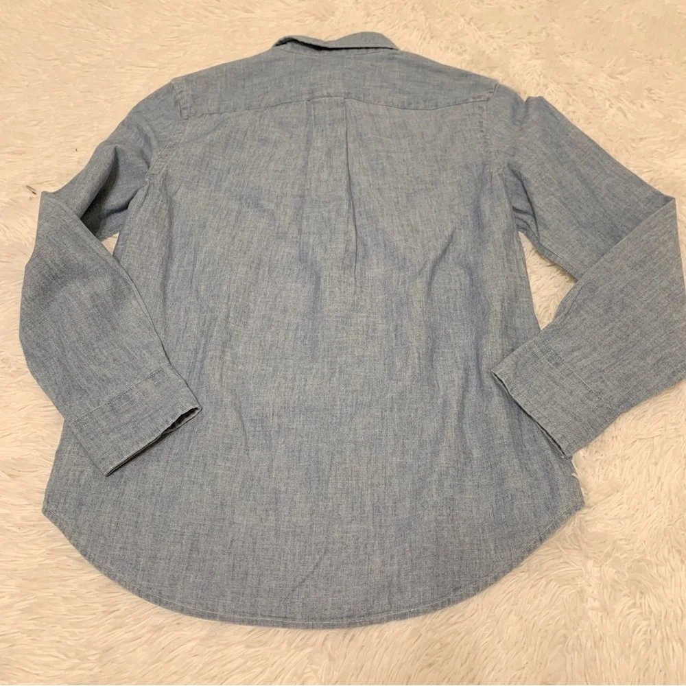 Polo Ralph Lauren boy's NWT chambray Button-Down Shirt Size M(10-12)‎